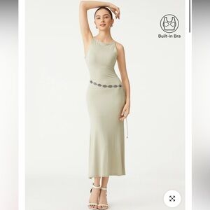 OGL Camilla Brami Midi Dress 
Morning Mist Size XS